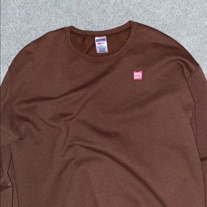 dunkin donuts crew neck